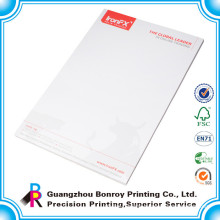 Custom design company standard size letterhead printing